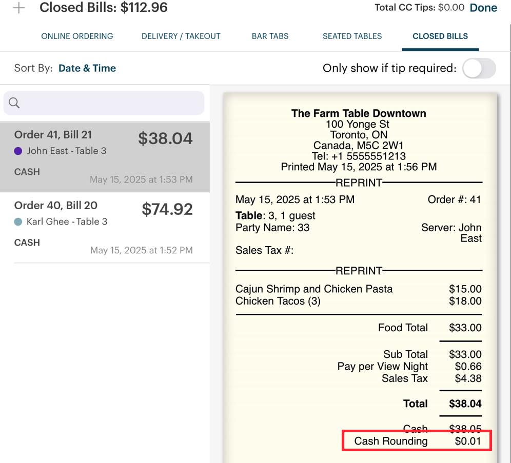 Penny Rounding for Customers with the 12.0.0 POS Update
