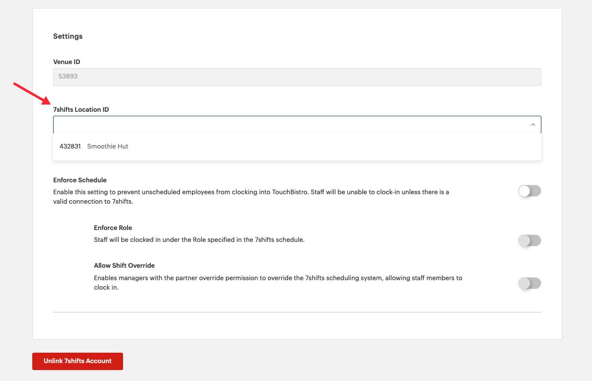 How to Enable TouchBistro With Your 7shifts Account