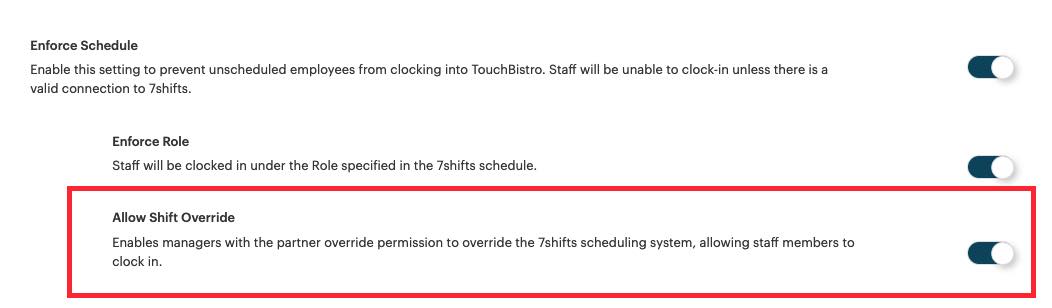 How to Enable TouchBistro With Your 7shifts Account