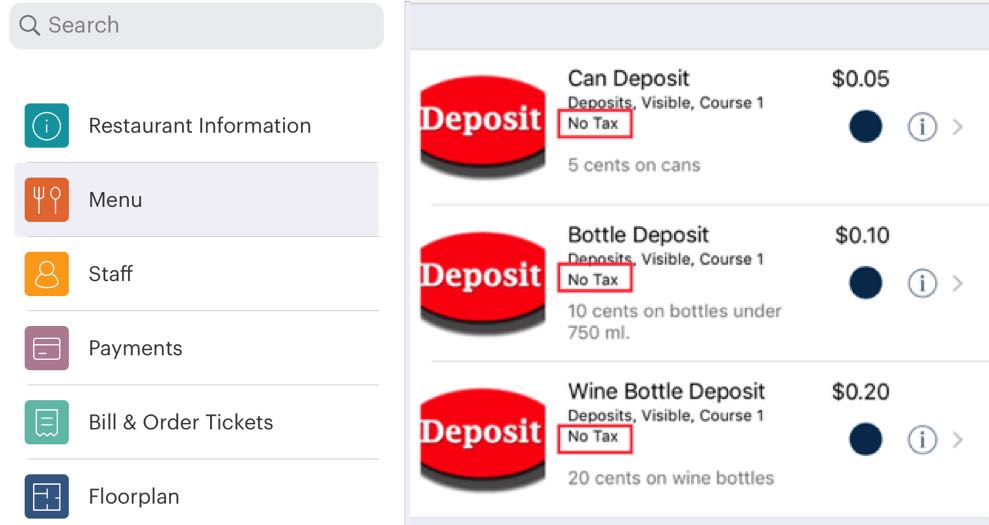 How To Set Up Bottle and Can Deposits via the POS