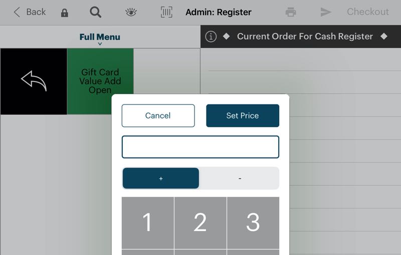How to Add Gift Cards to Your Menu via TouchBistro POS