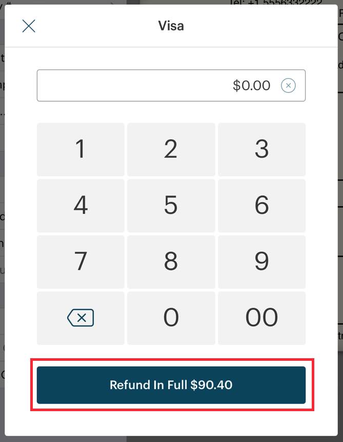 Doing a Cash or NonIntegrated Credit Card Refund