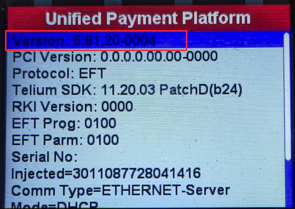 Setting Up the Worldpay Link/2500