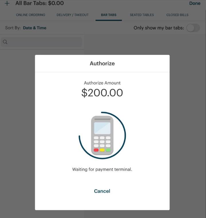 Starting and Closing Bar Tabs with Worldpay