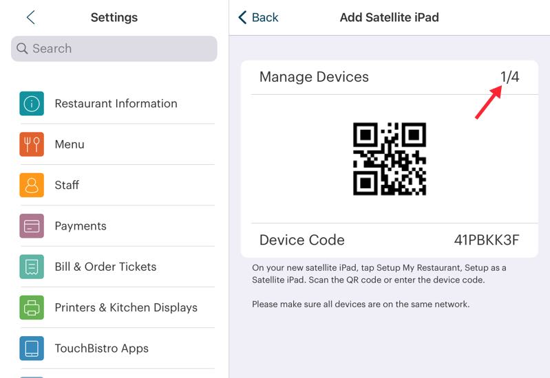 How to Add and Remove Satellite iPads from your IPS