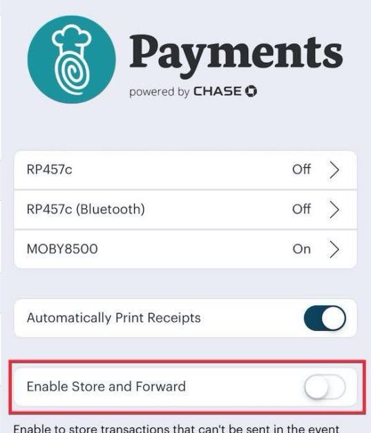 How Do I Use Payments Store and Forward?
